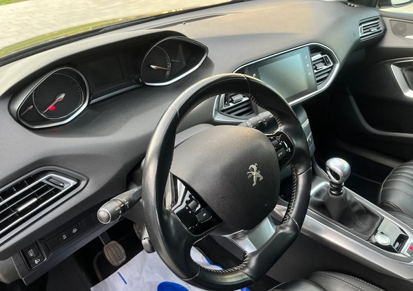Peugeot 308 cena 45990 przebieg: 141000, rok produkcji 2017 z Turek małe 466